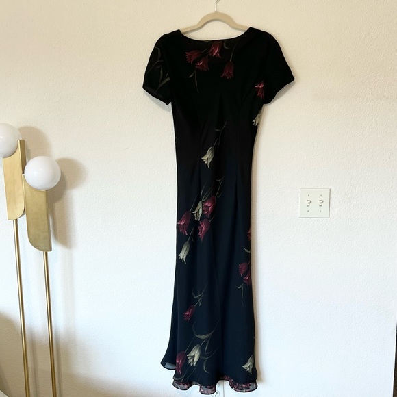 Vintage 90s Y2K floral tulip maxi dress - Picture 5 of 5